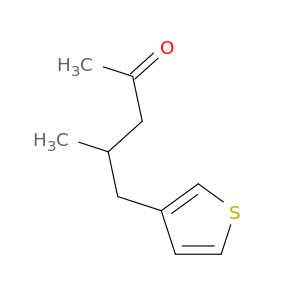 2-Pentanone, 4-methyl-5-(3-thienyl)-