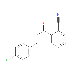 2-[3-(4-氯苯基)-1-氧丙基]苄腈