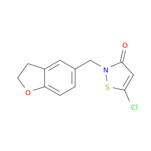 3(2H)-Isothiazolone, 5-chloro-2-[(2,3-dihydro-5-benzofuranyl)methyl]-