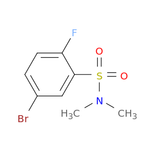 5-bromo-2-fluoro-N,N-dimethylbenzenesulfonamide