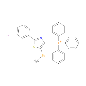 (5-METHYLSELANYL-2-PHENYL-THIAZOL-4-YL)TRIPHENYLPHOSPHONIUM IODIDE