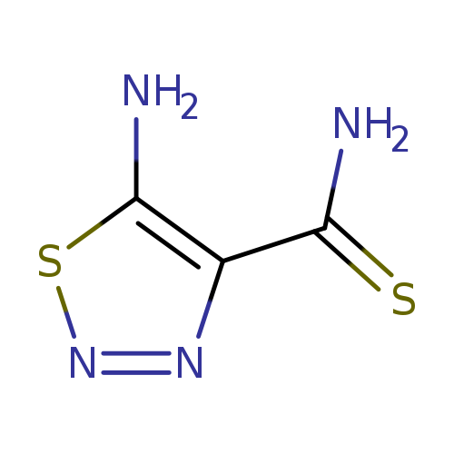5-Amino-1,2,3-thiadiazole-4-carbothioamide