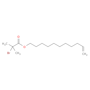 2-溴代异丁酸-10-十一碳烯基酯