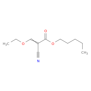 2-Propenoic acid, 2-cyano-3-ethoxy-, pentyl ester