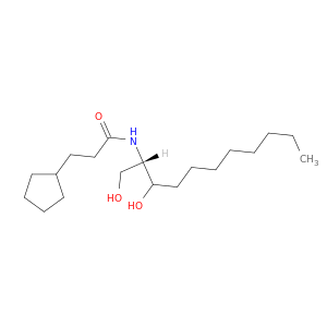 Cyclopentanepropanamide, N-[(1S)-2-hydroxy-1-(hydroxymethyl)decyl]-