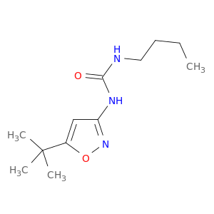 Urea, N-butyl-N'-[5-(1,1-dimethylethyl)-3-isoxazolyl]-