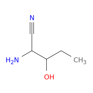 Pentanenitrile, 2-amino-3-hydroxy-