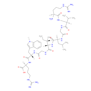 L-Arginine, L-arginyl-L-valylglycyl-L-leucyl-L-isoleucylglycyl-L-tryptophyl-