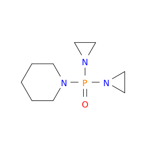 Piperidine,1-[bis(1-aziridinyl)phosphinyl]-