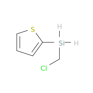 Silane, (chloromethyl)-2-thienyl-