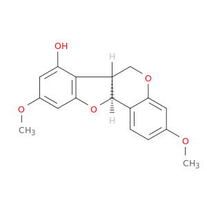 (6as,11as)-3,9-dimethoxy-6a,11a-dihydro-6h-[1]benzofuro[3,2-c]chromen-7-ol