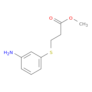 Methyl 3-[(3-Aminophenyl)sulfanyl]propanoate