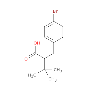 Benzenepropanoic acid,4-bromo-a-(1,1-dimethylethyl)-, (-)-