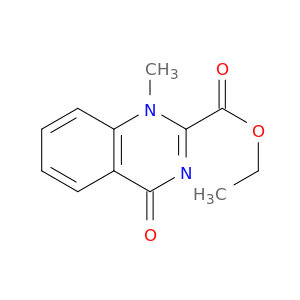 2-Quinazolinecarboxylic acid, 1,4-dihydro-1-methyl-4-oxo-, ethyl ester