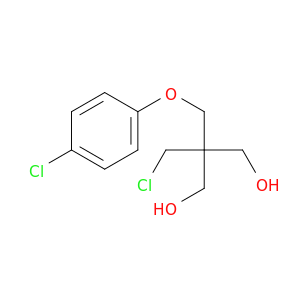 2-(chloromethyl)-2-[(4-chlorophenoxy)methyl]propane-1,3-diol