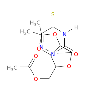 [7,7-dimethyl-2-(3-oxo-5-sulfanylidene-1,2,4-triazin-2-yl)-3,6,8-trioxabicyclo[3.3.0]oct-4-yl]methyl acetate