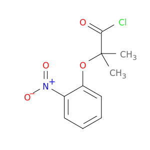 Propanoyl chloride, 2-methyl-2-(2-nitrophenoxy)-