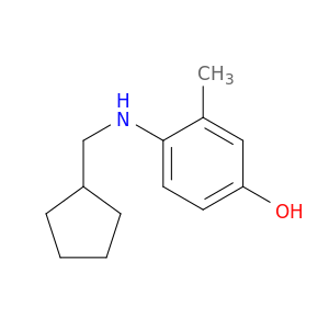 Phenol,4-[(cyclopentylmethyl)amino]-3-methyl-