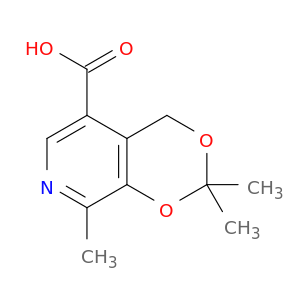 4H-1,3-Dioxino[4,5-c]pyridine-5-carboxylicacid, 2,2,8-trimethyl-