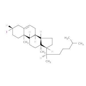 (3S,8S,9S,10R,13R,14S,17R)-3-iodo-10,13-dimethyl-17-[(2R)-6-methylheptan-2-yl]-2,3,4,7,8,9,11,12,14,15,16,17-dodecahydro-1H-cyclopenta[a]phenanthrene