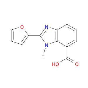 2-(呋喃-2-基)-1H-1,3-苯并二唑-7-羧酸