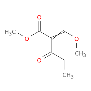 Pentanoic acid, 2-(methoxymethylene)-3-oxo-, methyl ester