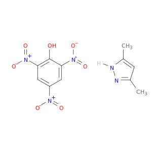 1H-Pyrazole, 3,5-dimethyl-, compd. with 2,4,6-trinitrophenol (1:1)