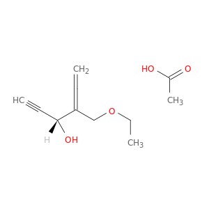4,5-Hexadien-1-yn-3-ol, 4-(ethoxymethyl)-, acetate, (3R)-