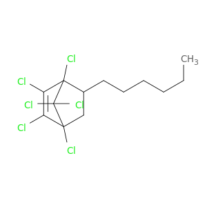 1,2,3,4,7,7-hexachloro-5-hexylbicyclo[2.2.1]hept-2-ene