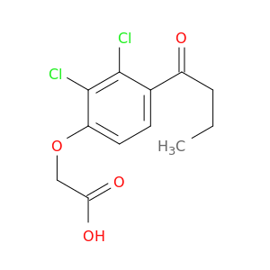 2-[2,3-二氯-4-(1-氧丁基)苯氧基]乙酸