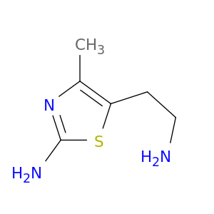 5-(2-氨基乙基)-4-甲基噻唑-2-胺