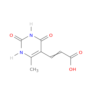 2-Propenoic acid,3-(1,2,3,4-tetrahydro-6-methyl-2,4-dioxo-5-pyrimidinyl)-, (2E)-