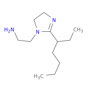 1H-Imidazole-1-ethanamine, 2-(1-ethylpentyl)-4,5-dihydro-