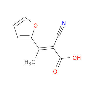 2-Butenoic acid, 2-cyano-3-(2-furanyl)-, (E)-