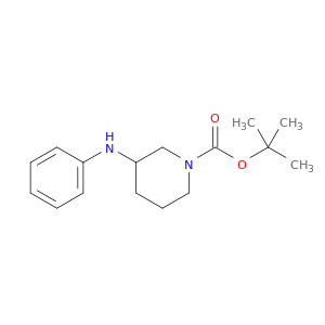 1-Piperidinecarboxylicacid, 3-(phenylamino)-, 1,1-dimethylethyl ester