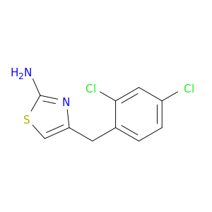 4-[(2,4-Dichlorophenyl)methyl]-1,3-thiazol-2-amine