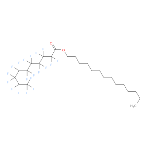 Decanoic acid, nonadecafluoro-, tetradecyl ester