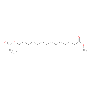Hexadecanoic acid, 14-(acetyloxy)-, methyl ester