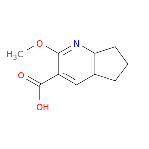 2-甲氧基-6,7-二氢-5H-环戊并[b]吡啶-3-羧酸