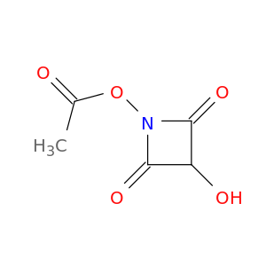 2,4-Azetidinedione, 1-(acetyloxy)-3-hydroxy-