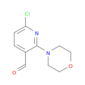 6-Chloro-2-morpholinonicotinaldehyde