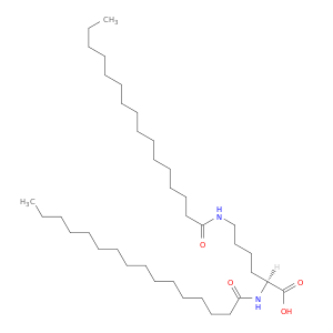 (2S)-2,6-bis(hexadecanoylamino)hexanoic acid