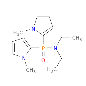N-BIS(1-METHYLPYRROL-2-YL)PHOSPHORYL-N-ETHYL-ETHANAMINE
