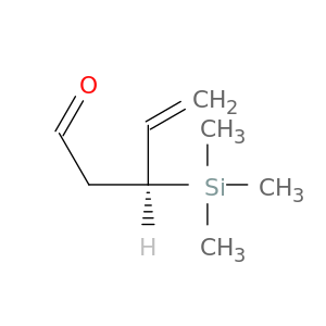 4-Pentenal, 3-(trimethylsilyl)-, (3S)-