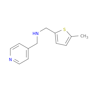 1-(5-METHYL-2-THIENYL)-N-(4-PYRIDINYLMETHYL)METHANAMINE