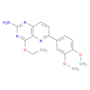 Pyrido[3,2-d]pyrimidin-2-amine, 6-(3,4-dimethoxyphenyl)-4-ethoxy-