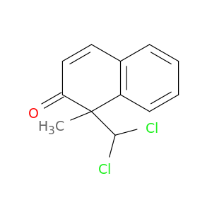 2(1H)-Naphthalenone,1-(dichloromethyl)-1-methyl-