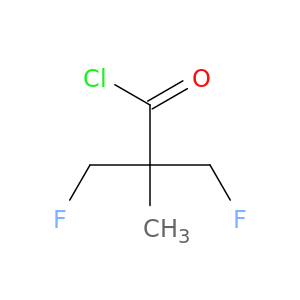 Propanoyl chloride, 3-fluoro-2-(fluoromethyl)-2-methyl-