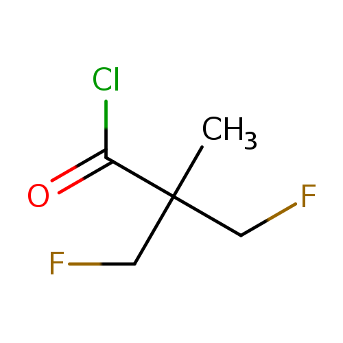 Propanoyl chloride, 3-fluoro-2-(fluoromethyl)-2-methyl-