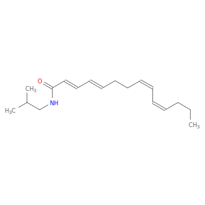 2,4,8,10-Tetradecatetraenamide, N-(2-methylpropyl)-, (E,E,Z,Z)-